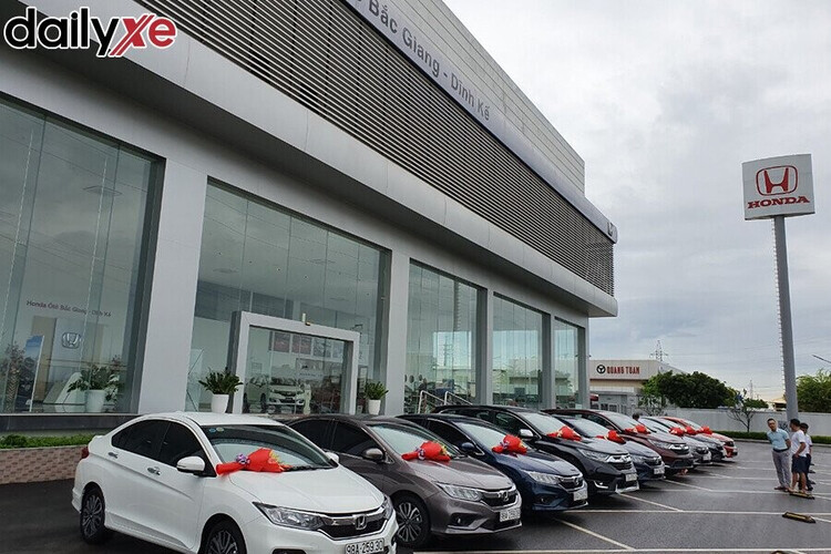 Showroom ô tô Honda Bắc Giang