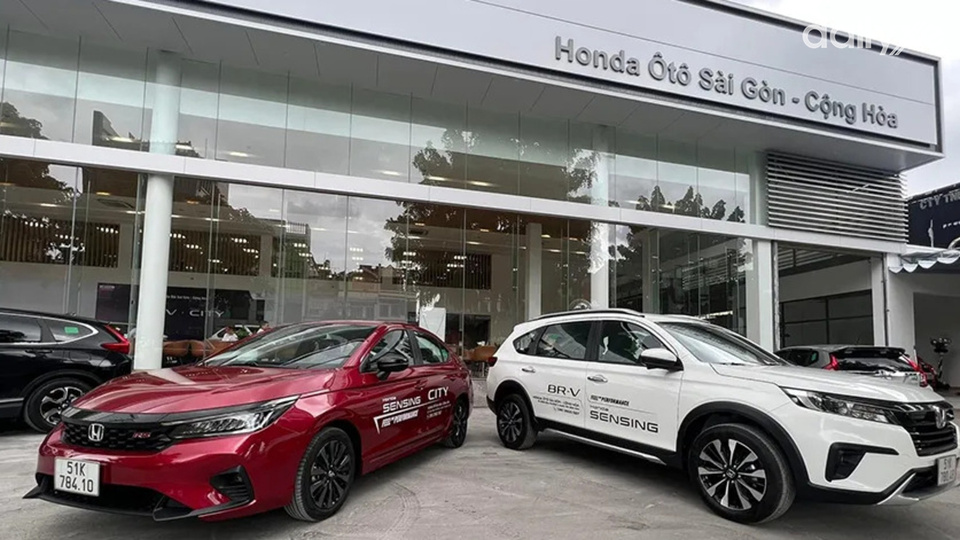 Showroom Honda Ô tô Cộng Hòa