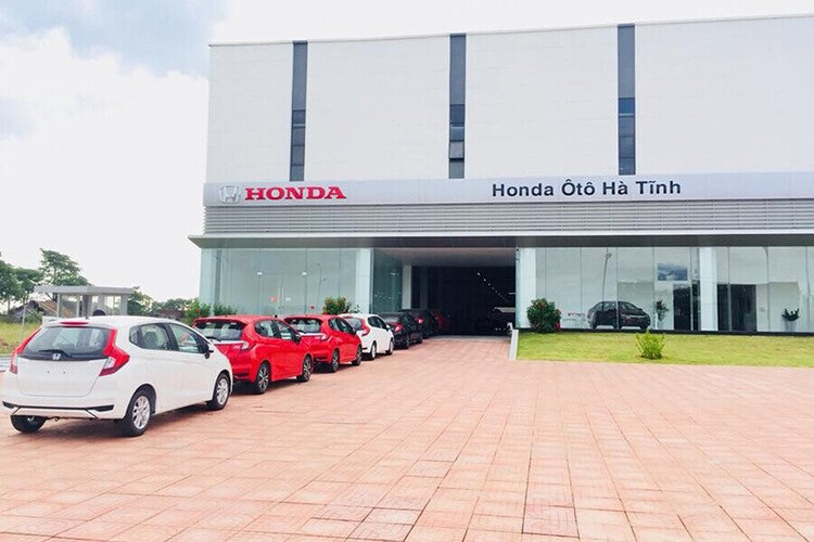Toàn cảnh Showroom Honda Hà Tín