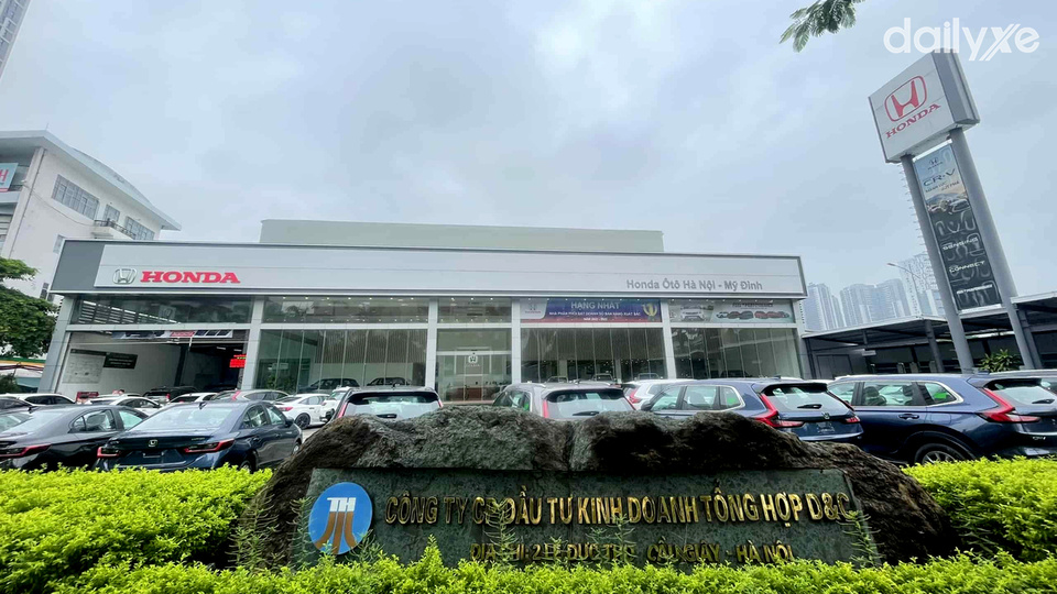 Showroom Honda Ô tô Mỹ Đình