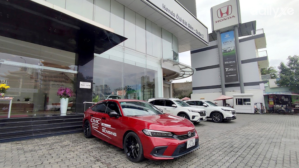 Showroom Honda Ôtô Sài Gòn