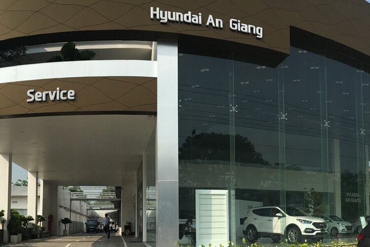 Showroom Hyundai An Giang