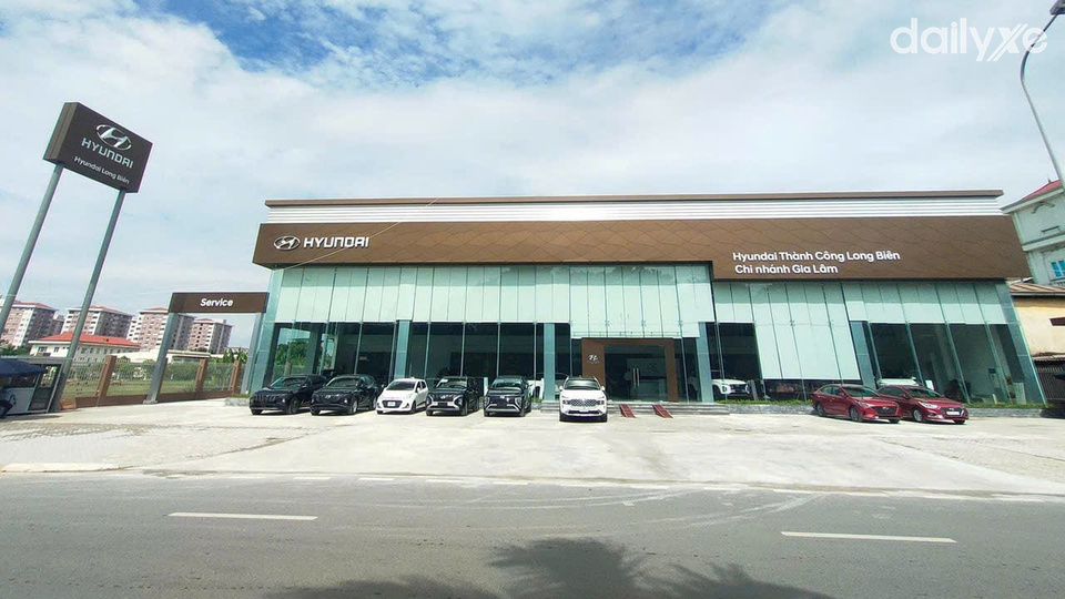 Showroom Hyundai Gia Lâm - CN Hyundai Long Biên