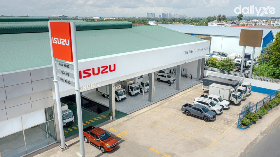 Đại lý Isuzu Chi Nhánh Tấn Phát - Biên Hòa thiết kế khang trang