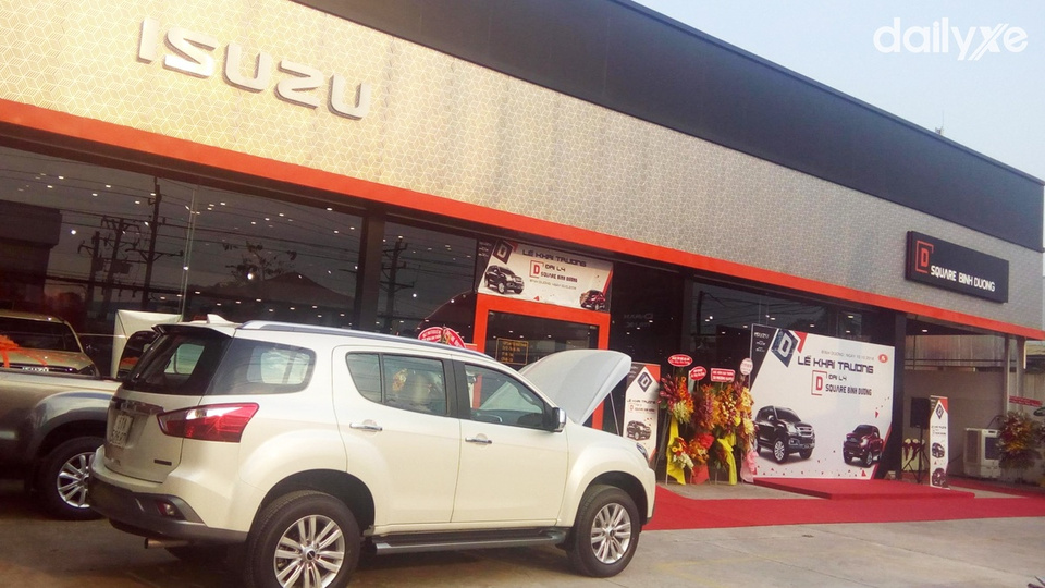 Đại lý Isuzu Bình Dương - Isuzu D-SQUARE Bình Dương