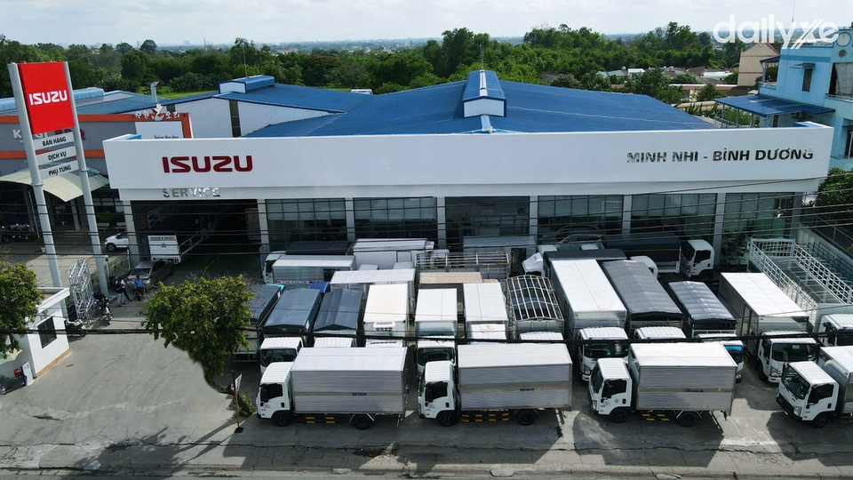 Đại lý Isuzu Minh Nhi quy mô rộng lớn