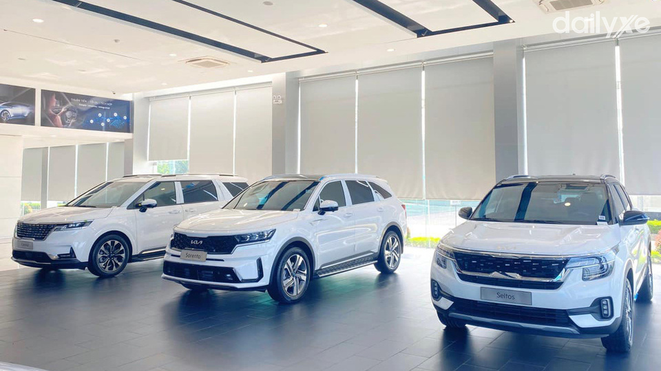 Phòng trưng bày sang trọng tại KIA An Giang