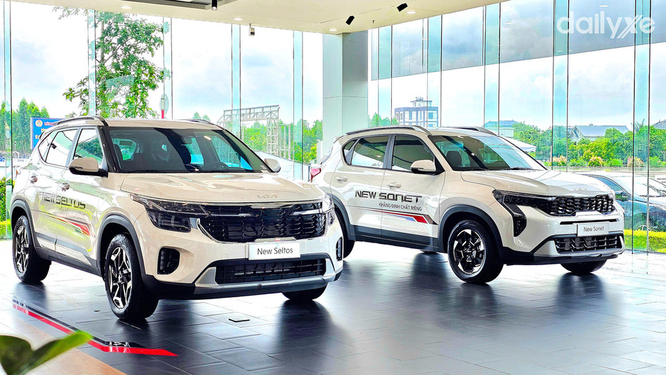 Phòng trưng bày xe KIA của showroom KIA Bắc Giang