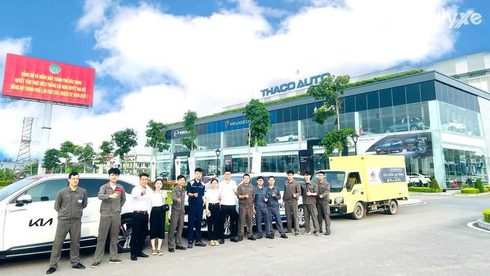 Đội ngũ nhân sự tại KIA Bắc Giang