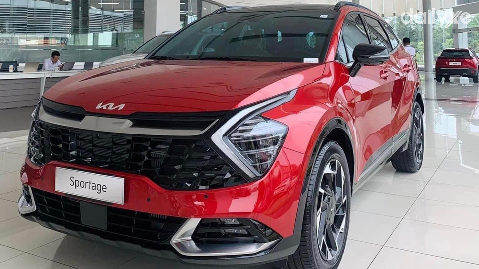 Các dòng xe KIA tại showroom