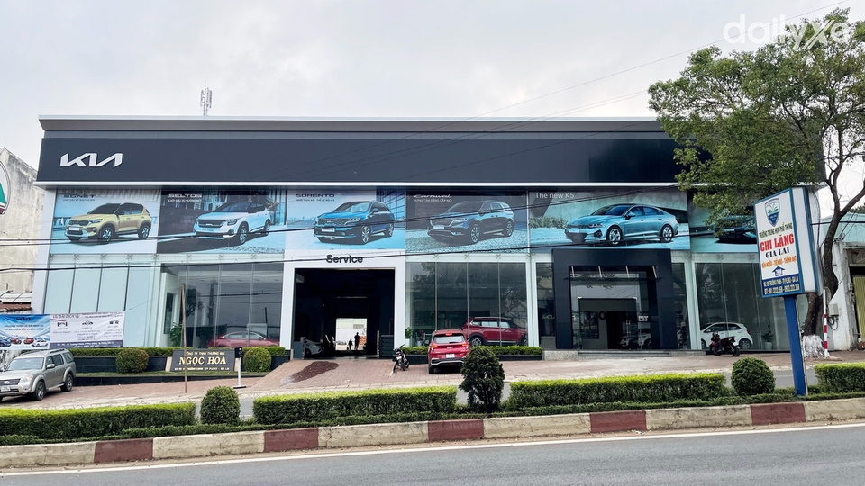 Đại lý xe KIA Gia Lai
