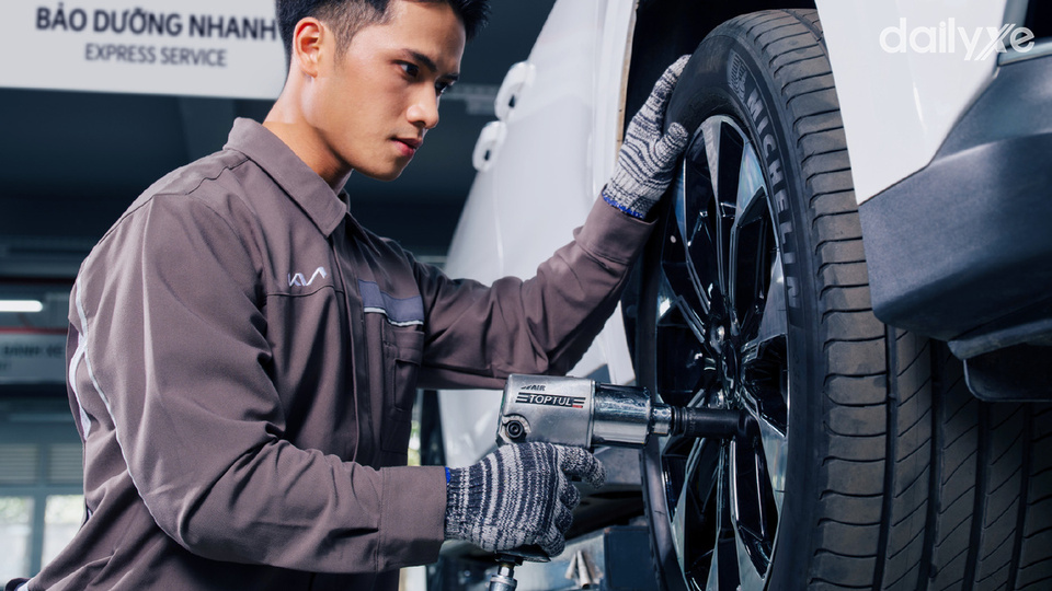 Khu vực sửa chữa KIA Gò Vấp