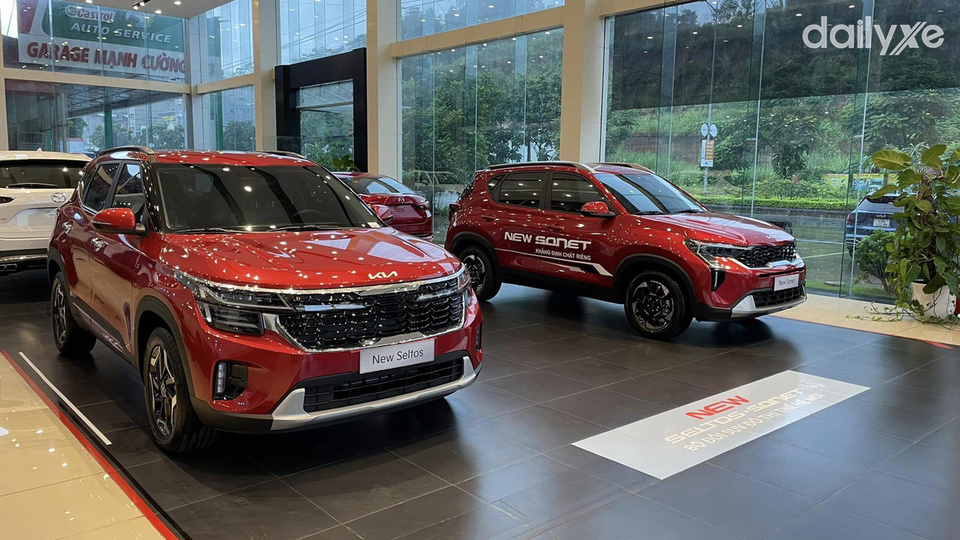 Phòng trưng bày xe KIA của showroom KIA Hà Giang