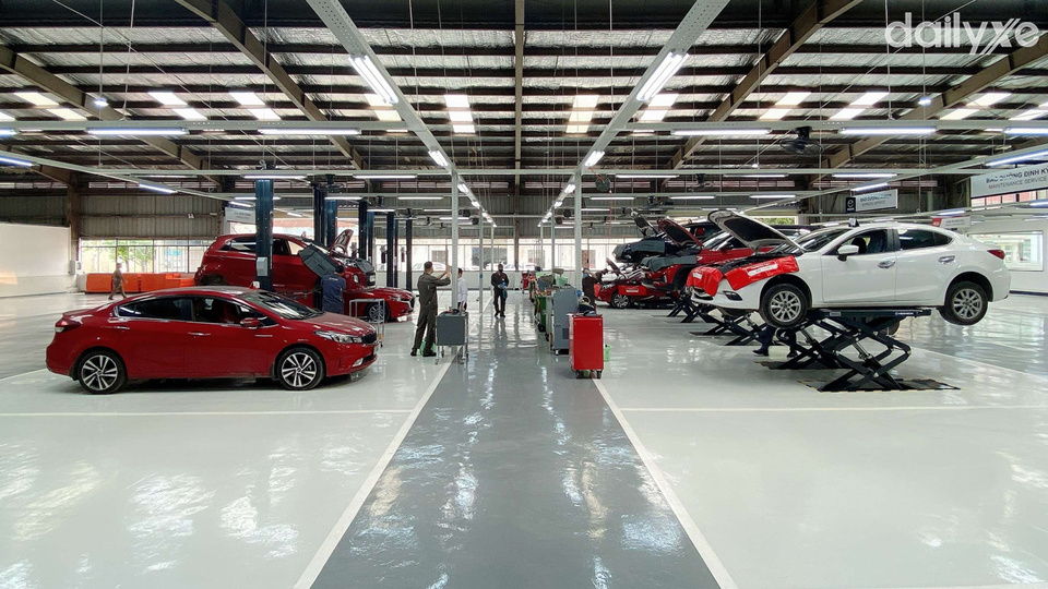 Phòng bảo dưỡng xe KIA Hải Dương