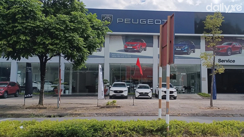 Mặt tiền Showroom KIA Lai Châu