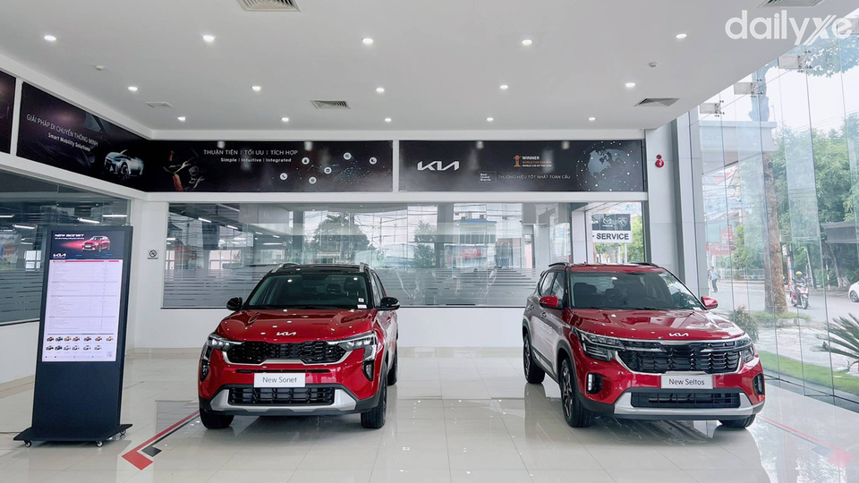 Khu vực trưng bày thiết kế sang trọng