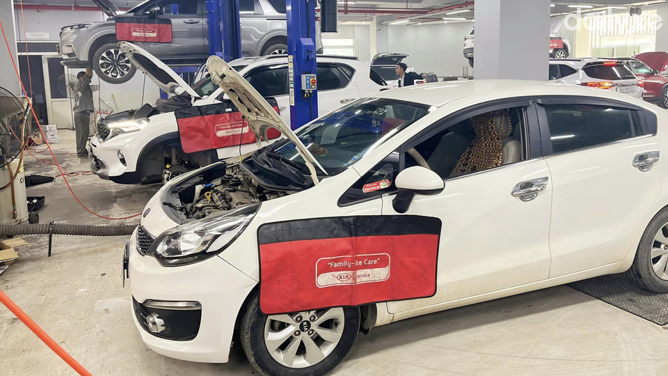 Xưởng dịch vụ quy mô rộng lớn