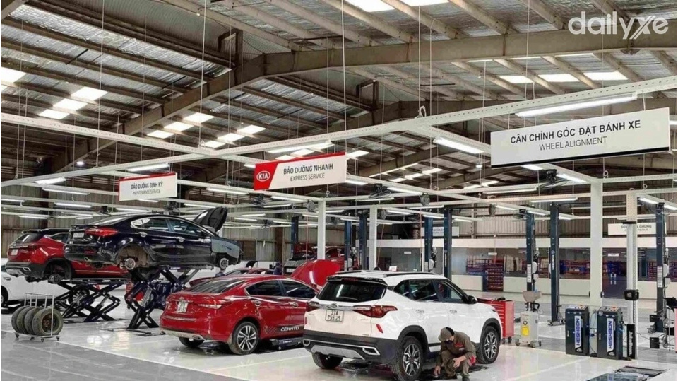 Xưởng dịch vụ quy mô lớn