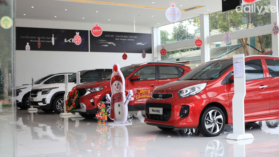 Phòng trưng bày KIA Sơn La thiết kế sang trọng