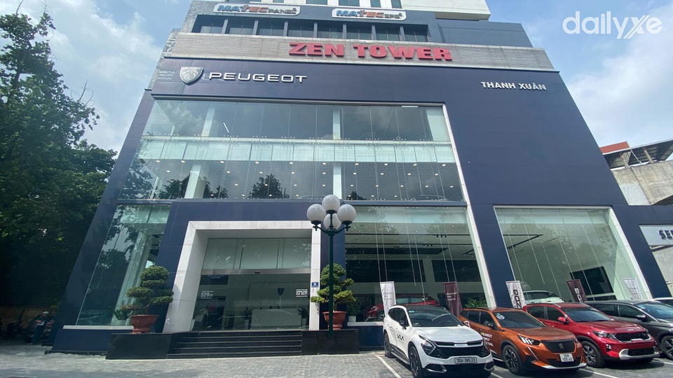 Mặt tiền Showroom KIA Thanh Xuân