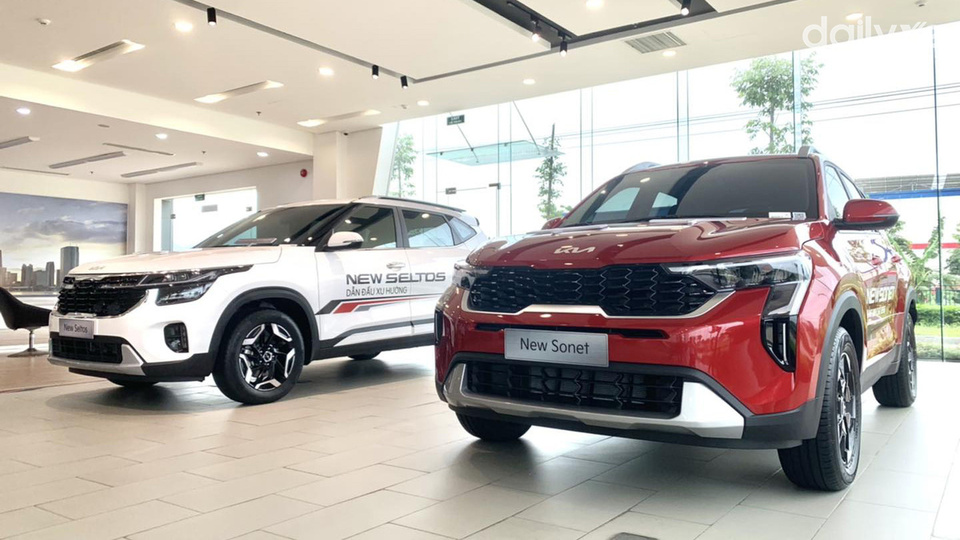 Phòng trưng bày của Đại lý KIA Thanh Xuân