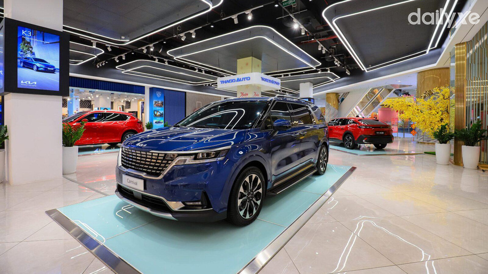 Không gian trưng bày Showroom KIA Thiso Sala