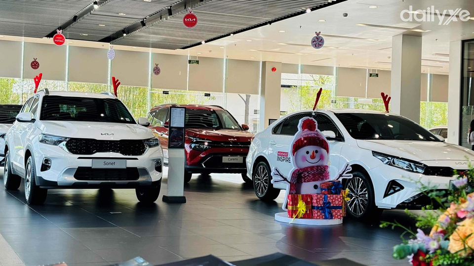 Phòng trưng bày KIA Vĩnh Long dòng xe mới nhất KIA