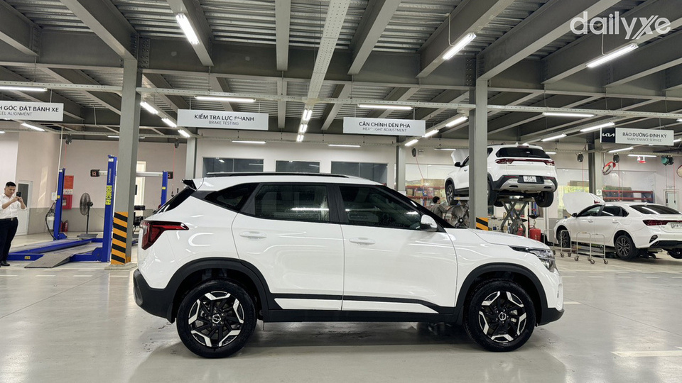 Khu vực sửa chữa xe tại KIA Vũng Tàu