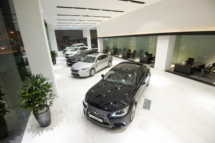Khu trưng bày Lexus