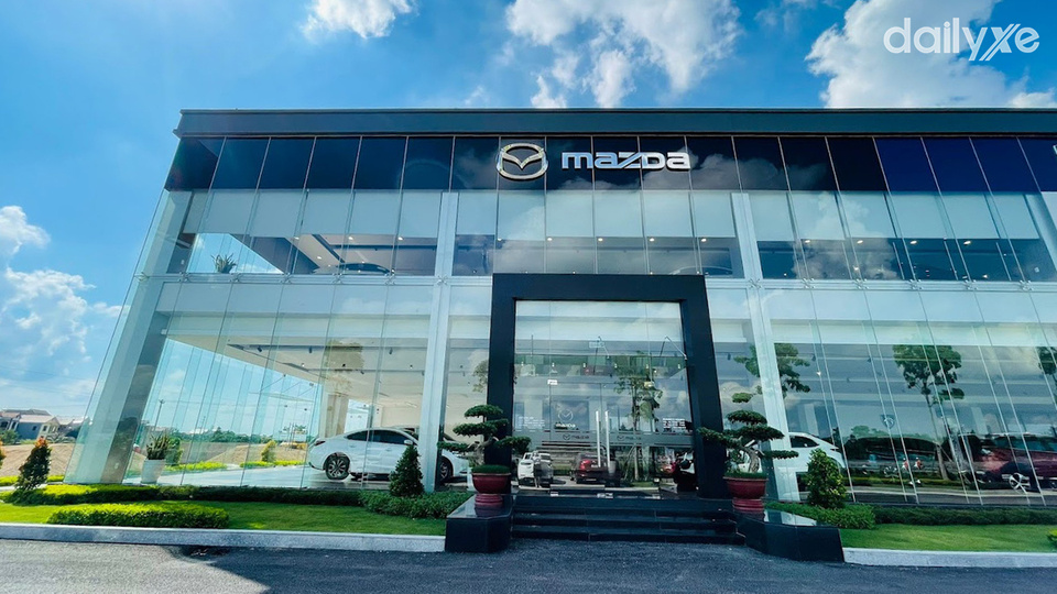 Mặt tiền Showroom Mazda Bắc Giang