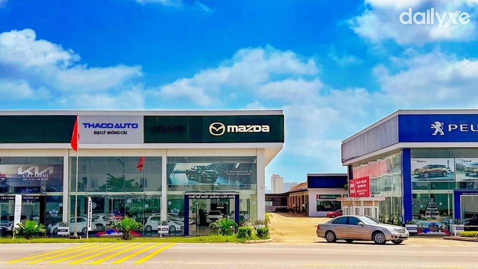 Mazda Móng Cái quy mô rộng lớn