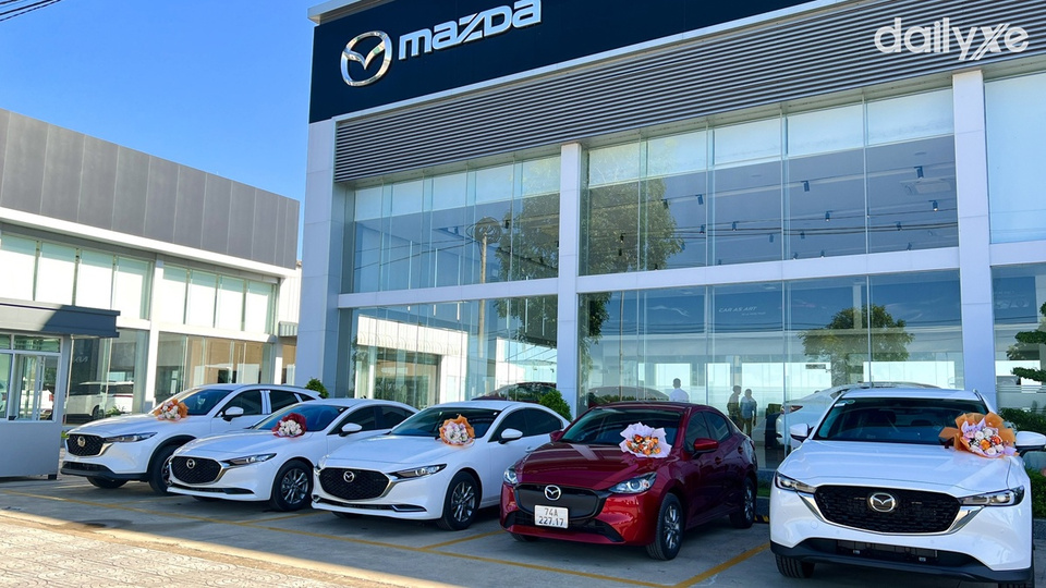Showroom Mazda Quảng Trị nằm trung Tp Đông Hà