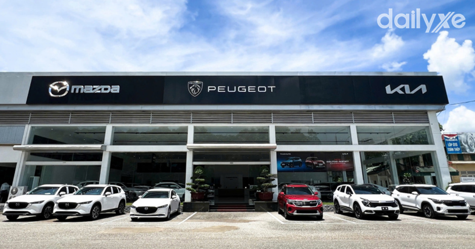 Đại lý Mazda Sơn La được thiết kế sang trọng