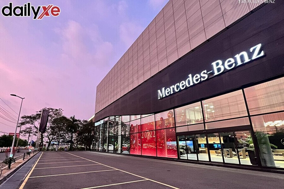 Mercedes-Benz sở hữu hệ thống đại lý, nhà phân phối rộng khắp cả nước