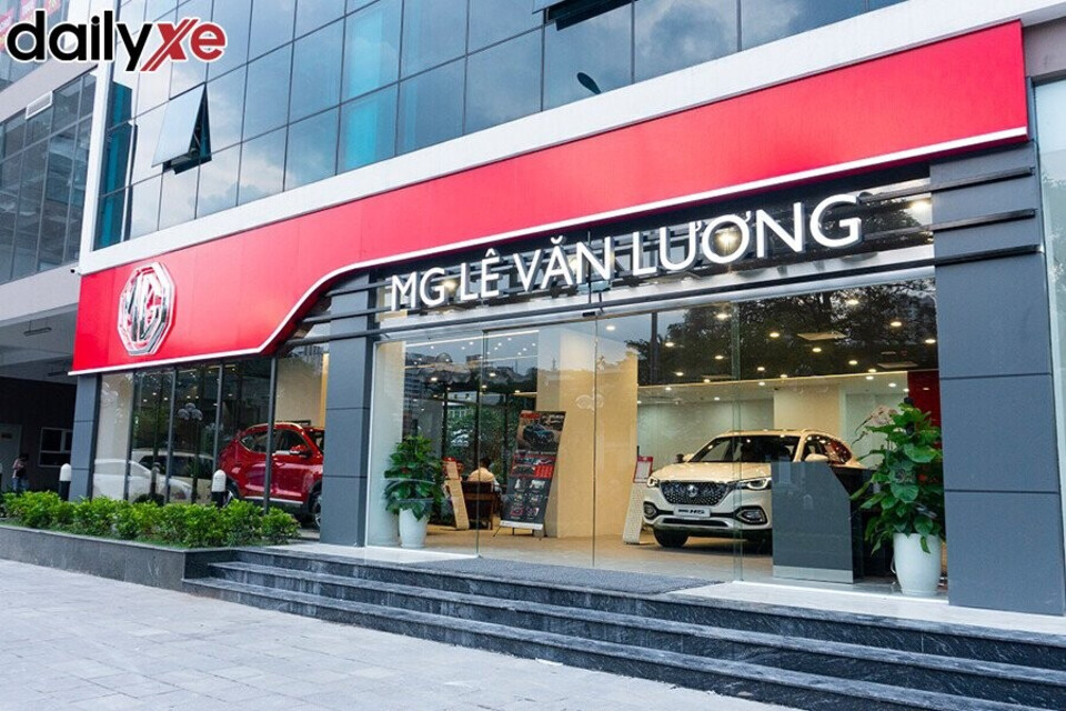 Showroom MG tại Việt Nam đều tuân theo tiêu chuẩn nhận diện toàn cầu