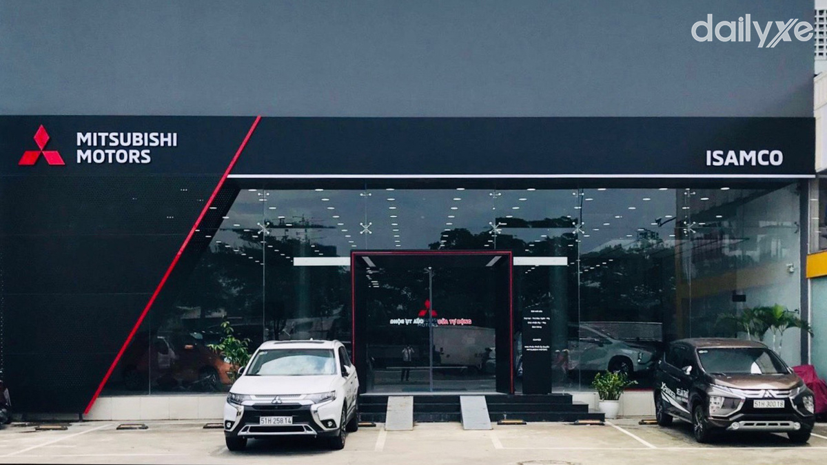 Các đại lý Mitsubishi trải dài từ Bắc vào Nam