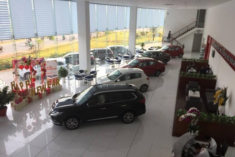 Khu triển lãm Mitsubishi Motors