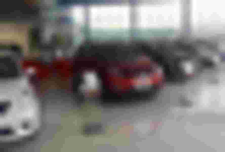 Khu vực trưng bày xe Nissan