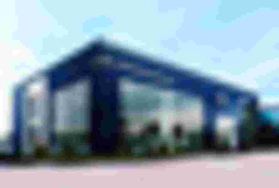 Mặt tiền Showroom Peugeot Bình Định