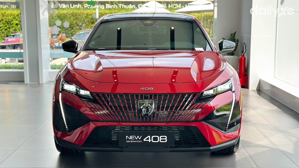 Phòng trưng bày xe tại showroom Peugeot Phú Mỹ Hưng