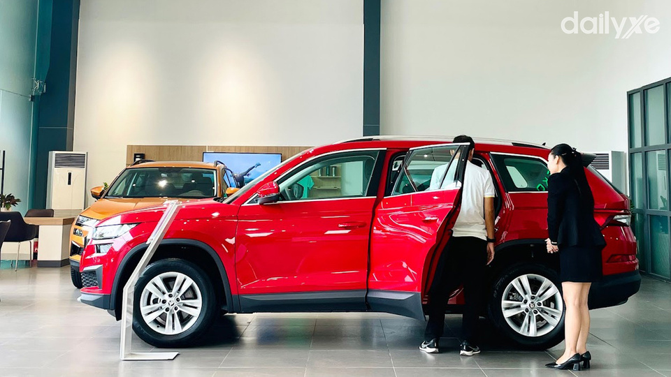 Phòng trưng bày tại đại lý Skoda Gò Vấp