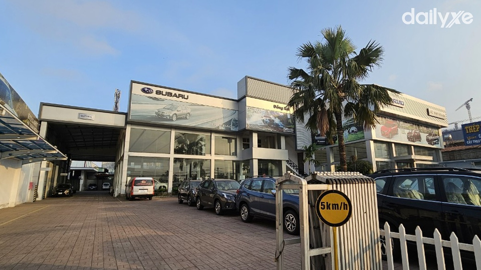 Showroom Subaru Đồng Nai nằm ngay trên tuyến đường quốc lộ sầm uất
