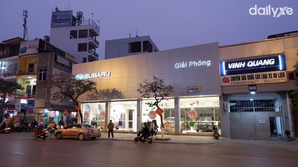 Subaru Giải Phóng đạt tiêu chuẩn 3S toàn cầu