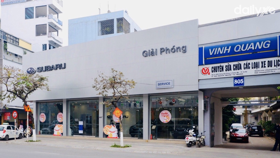 Showroom Subaru Giải Phóng