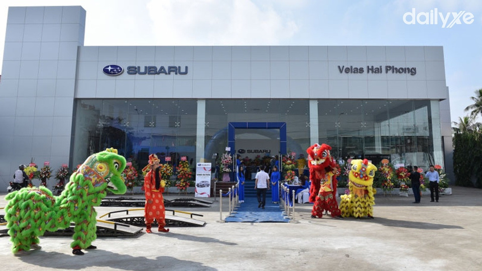 Subaru Hải Phòng quy mô hiện đại