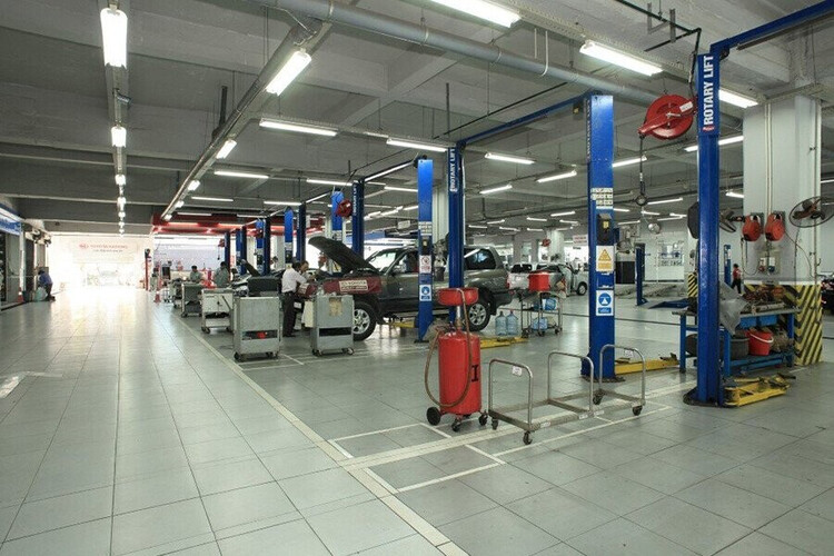 Khu vực bảo dưỡng