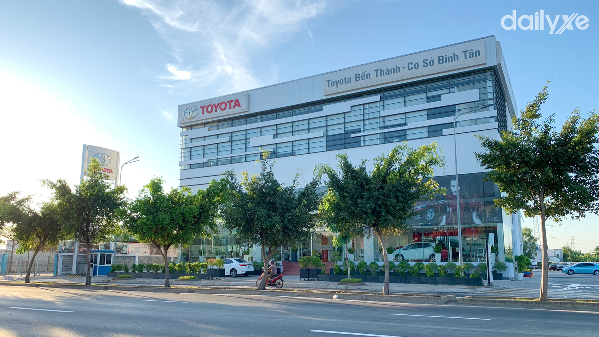 Hệ thống đại lý Toyota trải dài khắp cả nước