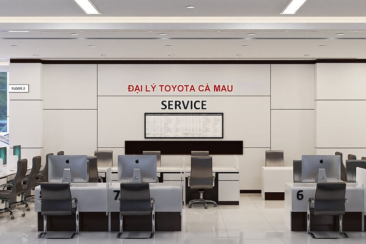 Phòng trưng bày Toyota Cà Mau
