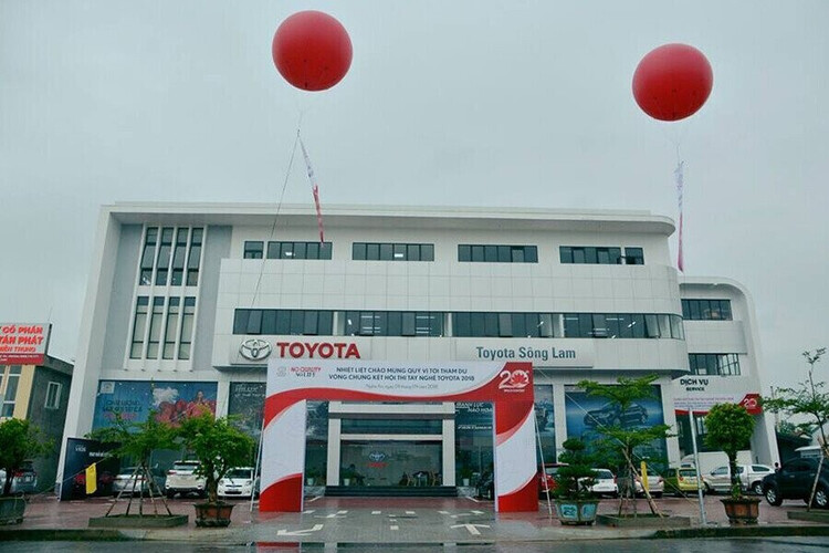 Tổng quan về Showroom Toyota Pinewood