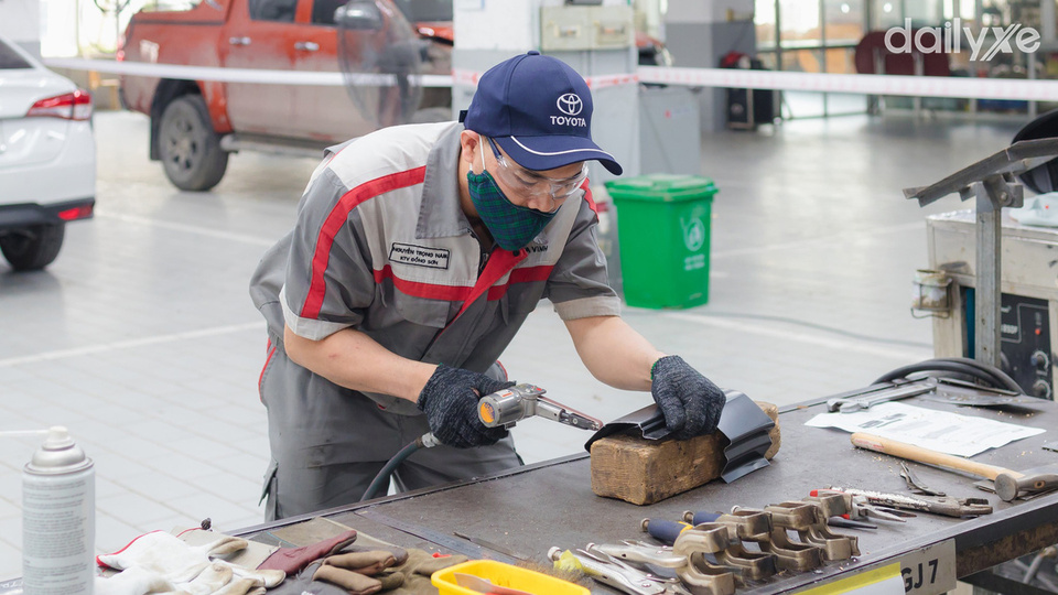 Phòng bảo dưỡng xe Toyota Vinh